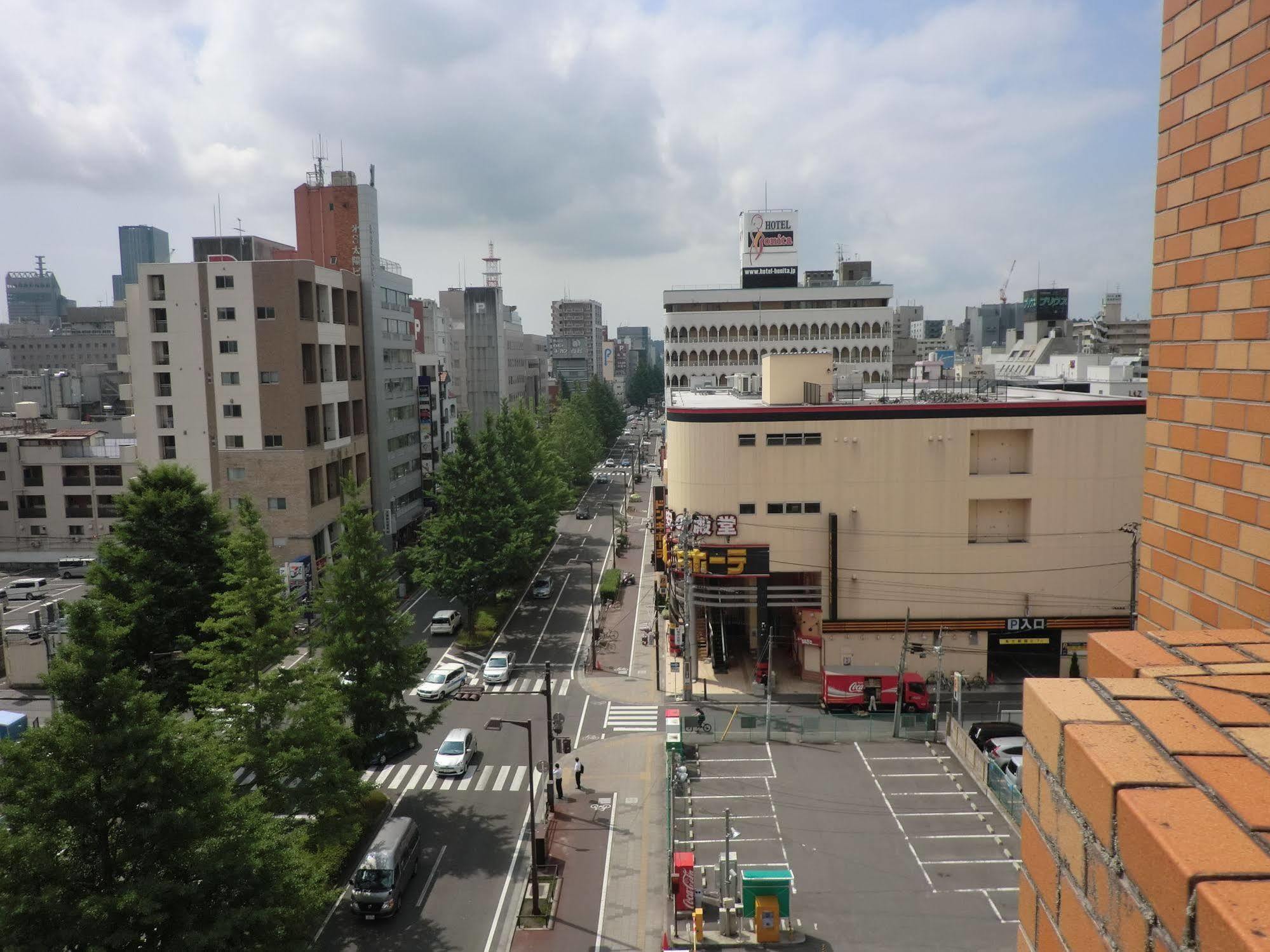Hotel Green Park Sendai Exterior foto
